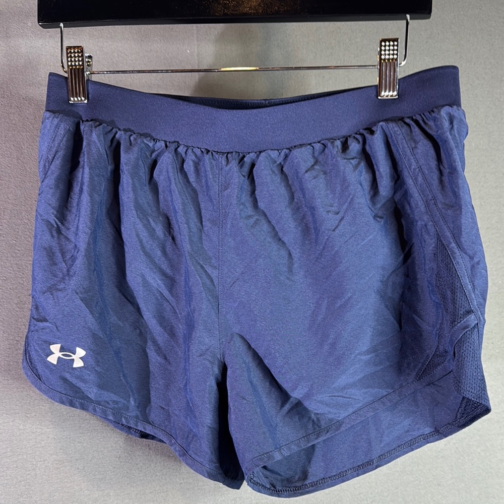 Under‎ Armour Dark Blue Running Shorts women’s size medium